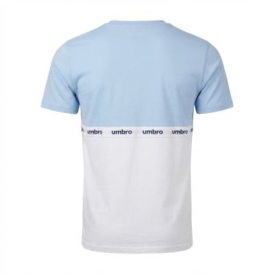 T-SHIRTS UMBRO ORIGINAL HOMME BLEU CIEL COTON